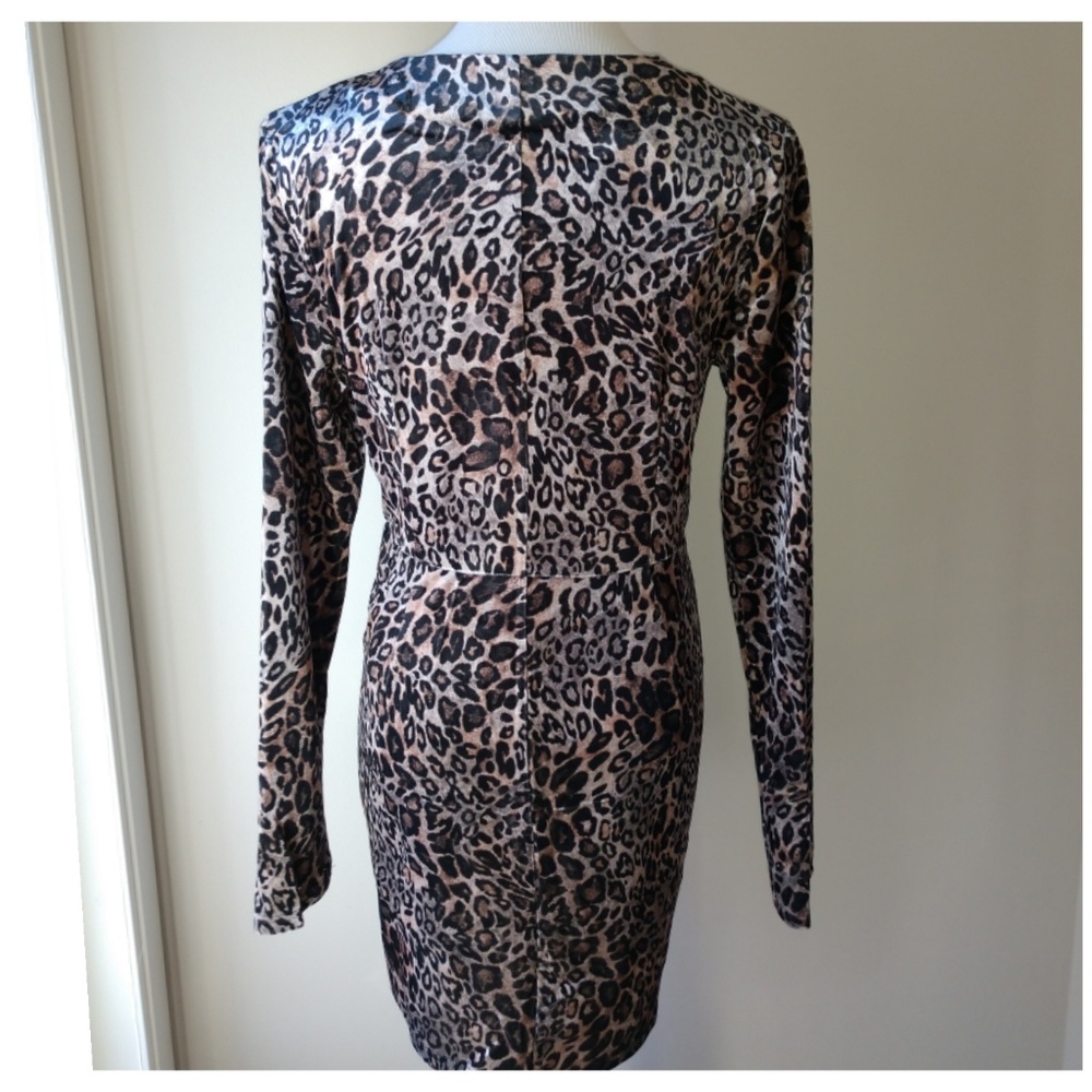 Animal Print Bodycon Dress - Picture 5 of 7
